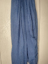 Load image into Gallery viewer, Jean Blue Cotton Crinkle
