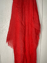 Load image into Gallery viewer, Red Cotton Crinkle
