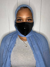 Load image into Gallery viewer, Jean Blue Cotton Crinkle

